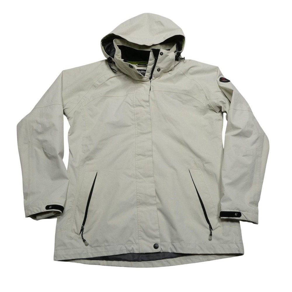Killtec Jacket Womens M White Level 3 Technical Outdoor Waterproof Windproof